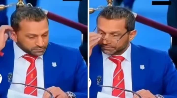 فيديو يوثق الواقعة.. ارتباك مدير مكتب التحقيقات الفيدرالي يثير الجدل خلال جلسة رسمية